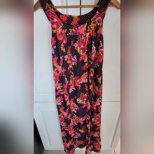 VINTAGE Floral Maxi Dress + Robe